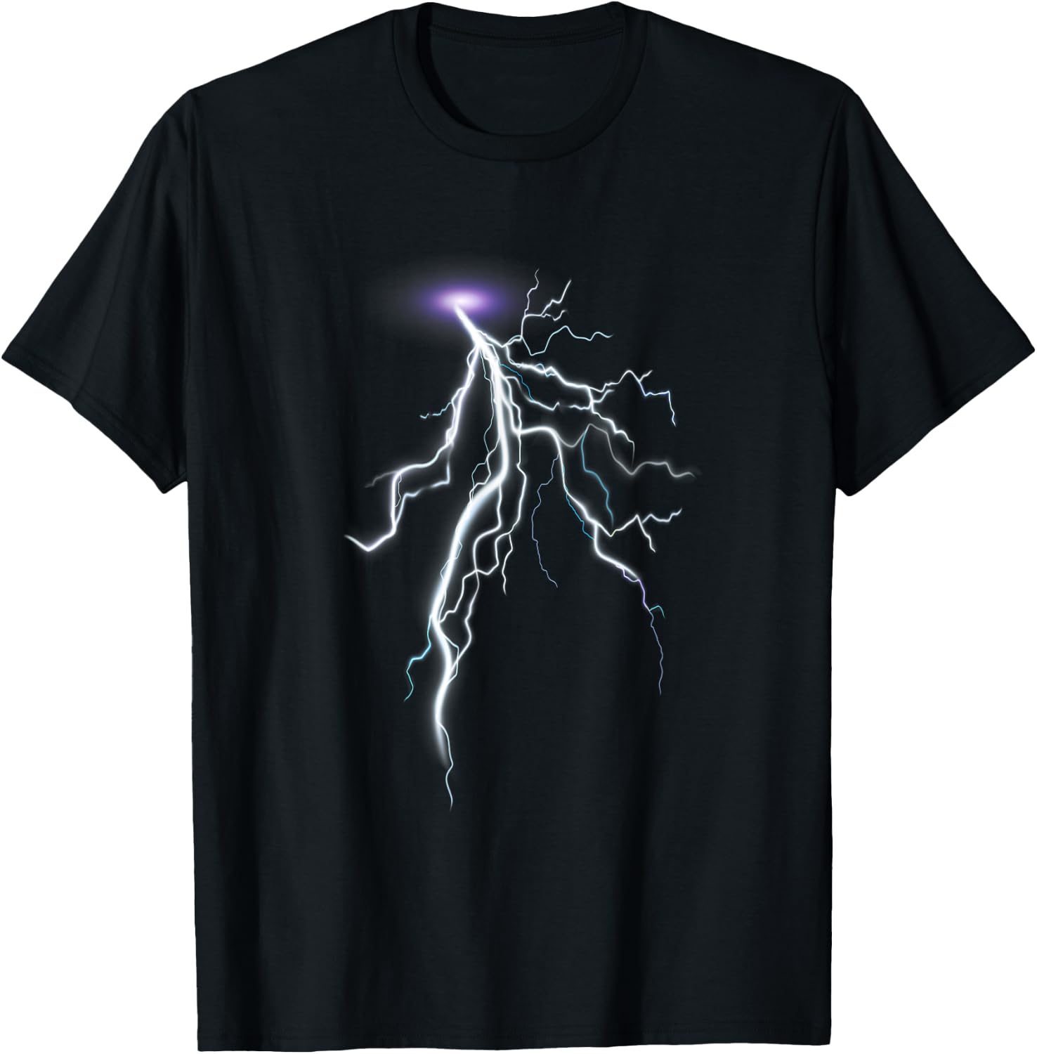 Lightning Storms I Lightning Bolt T-Shirt - T-Shirt | Black