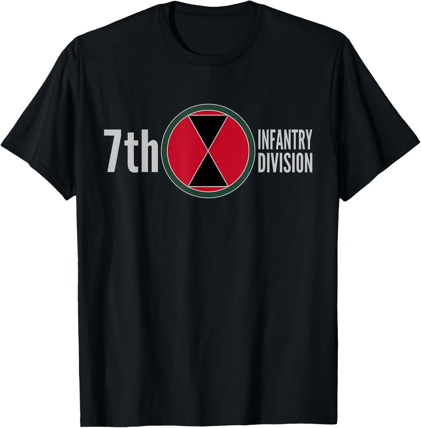 7th Infantry Division United States Army Lewis-mcchord T-Shirt - T-Shirt | Black
