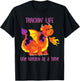 Trachin' Life One Breath at a Time Tracheostomy Awareness T-Shirt - T-Shirt | Black