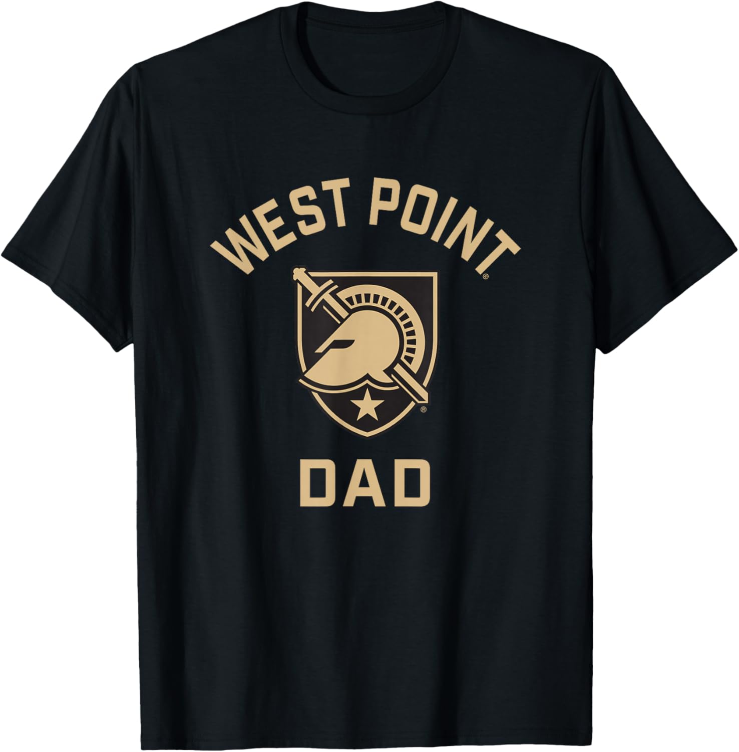 Army West Point Black Knights Arched Dad T-Shirt - T-Shirt | Black