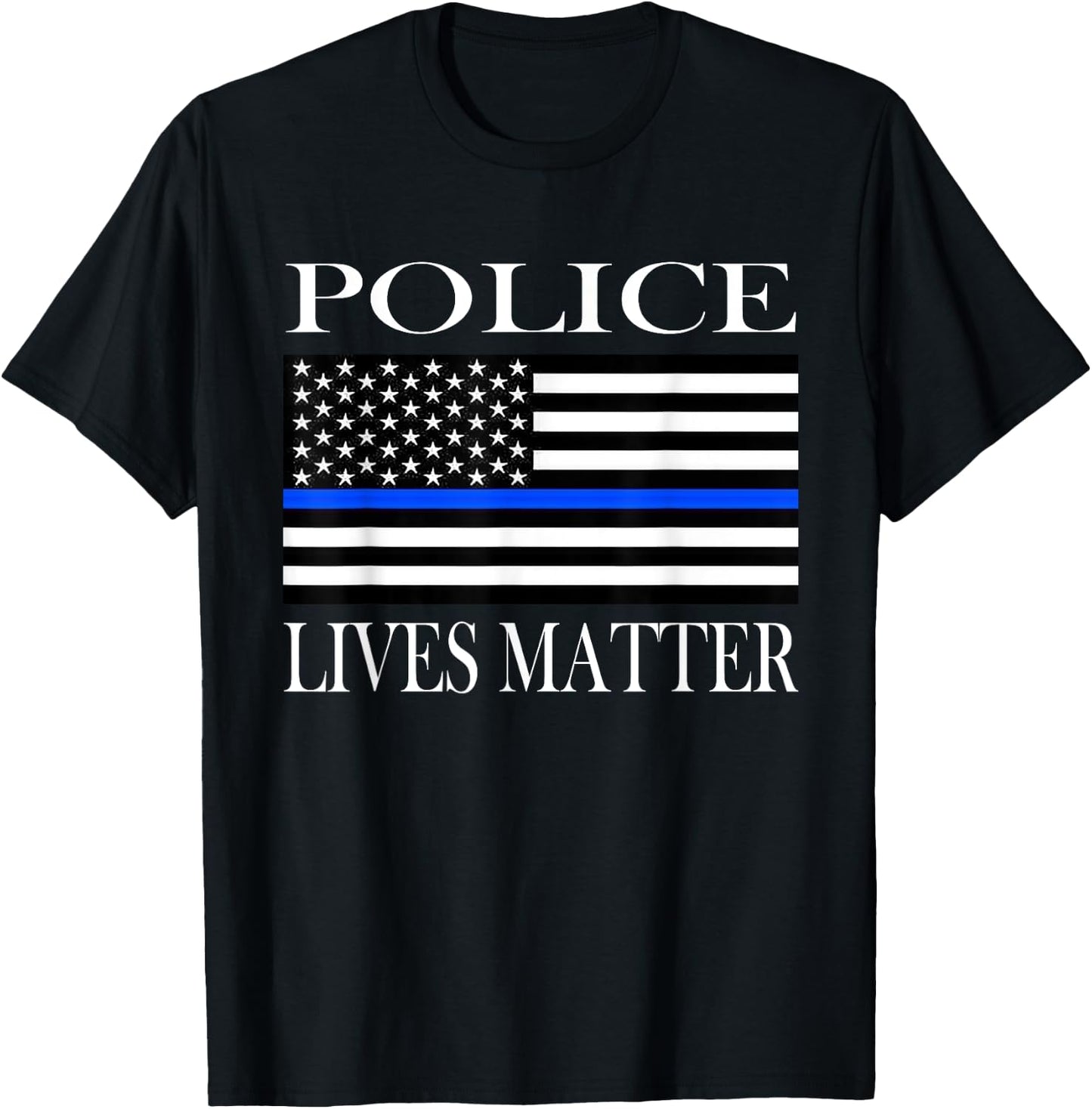 Police Lives Matter T-Shirt - T-Shirt | Black