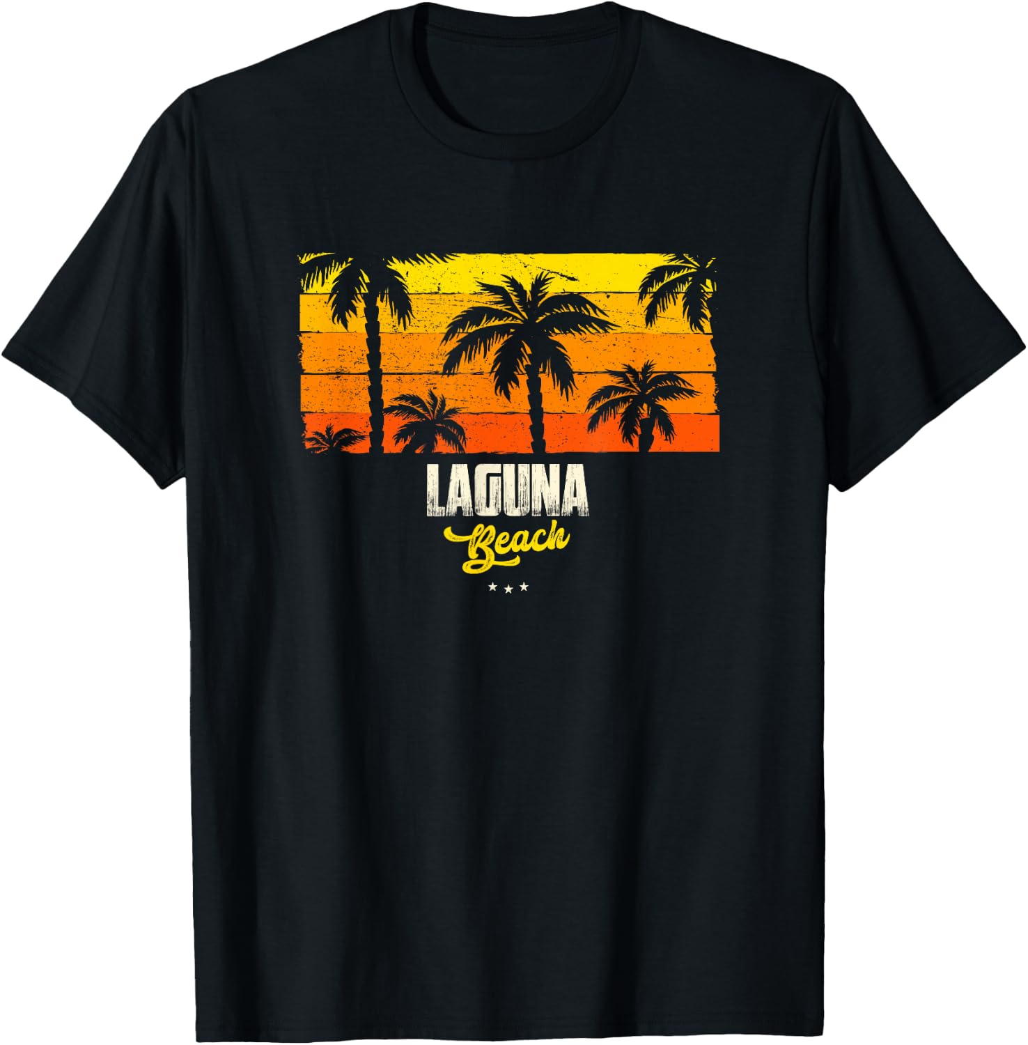 Laguna Souvenir - Beach Reminder T-Shirt - T-Shirt | Black