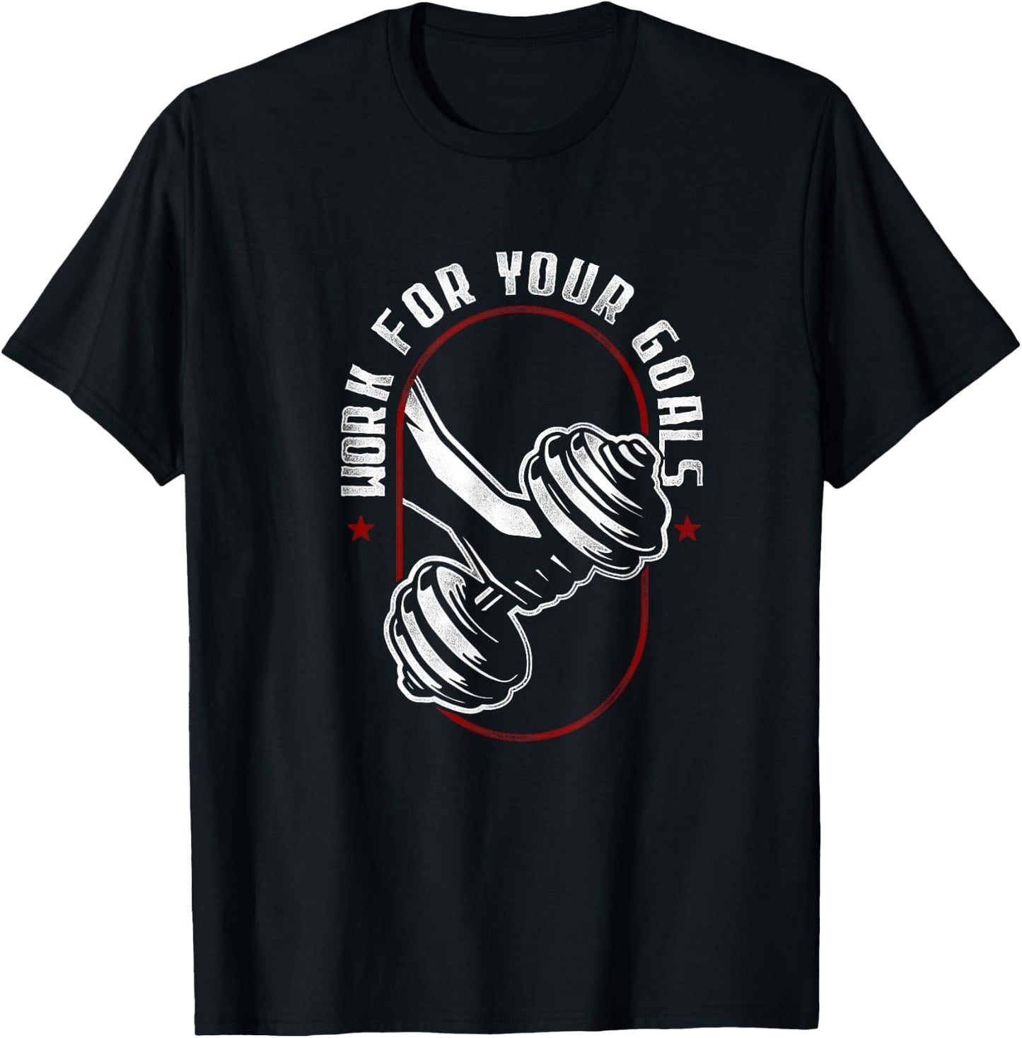 Fitness Motivation Inspirational Quote Fitness T-Shirt - T-Shirt | Black