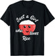 Rice Girl Kawaii Rice Bowl Asian Food Japanese Kitchen T-Shirt - T-Shirt | Black