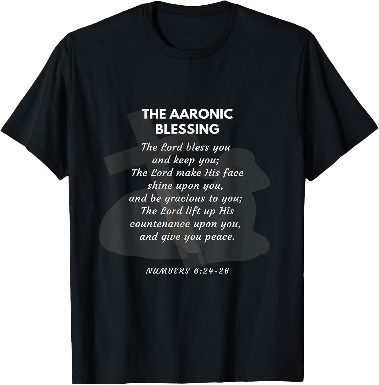 The Aaronic Blessing T-Shirt - T-Shirt | Black