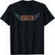 Skydog | Southern Rock & Guitar Legend Inspired Design T-Shirt - T-Shirt | Black