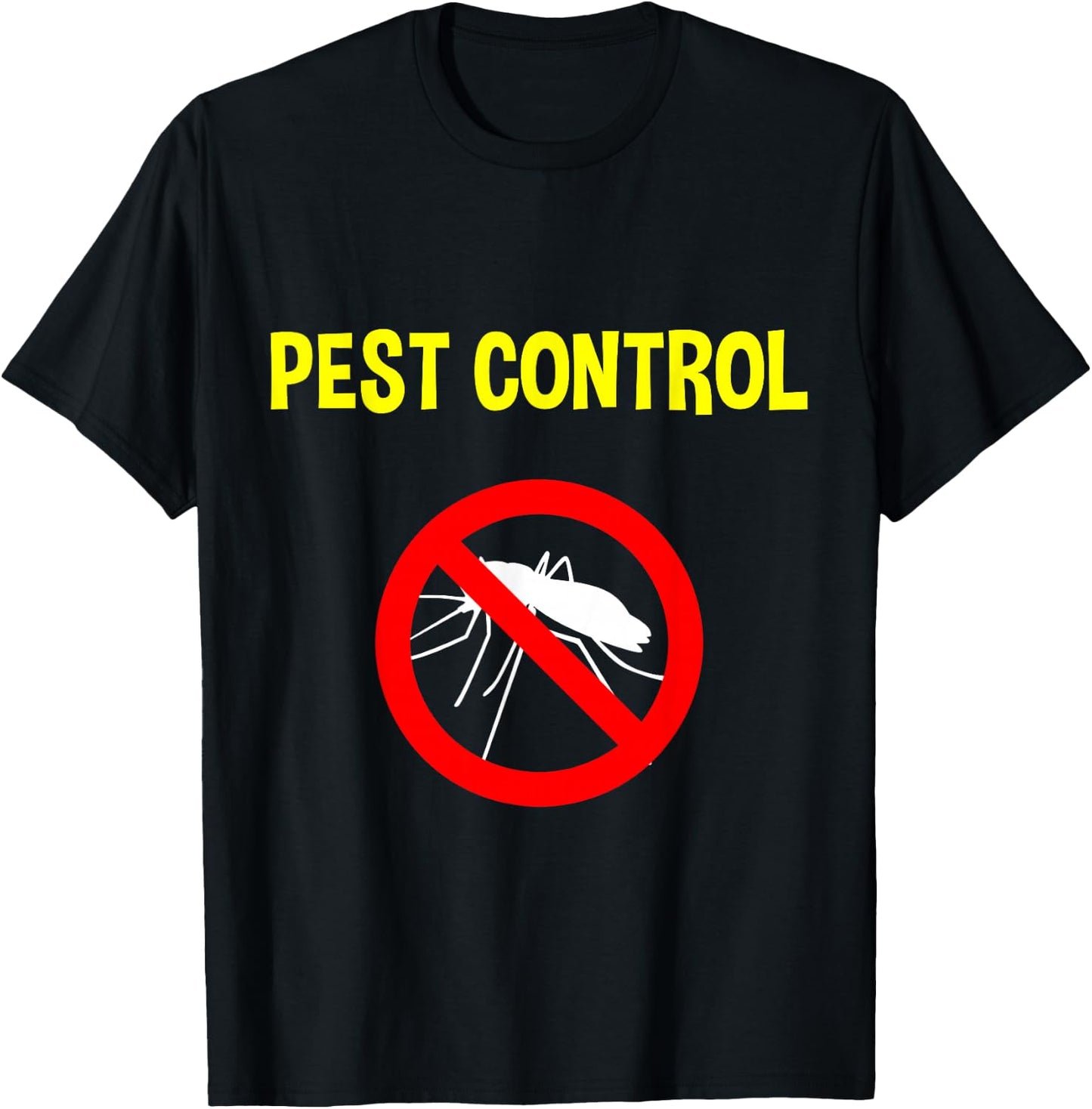 Pest Control Funny Halloween Costume Exterminator T-Shirt - T-Shirt | Black