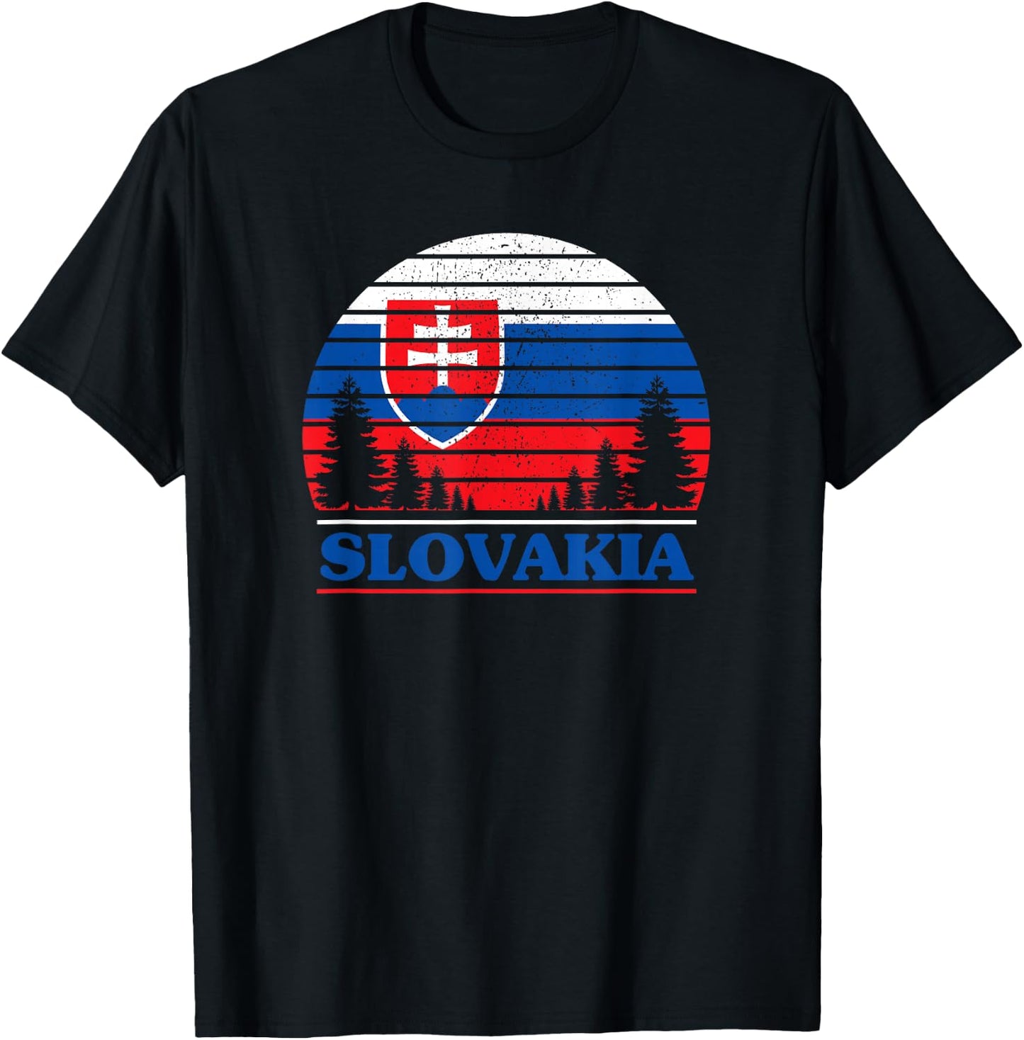 Slovakia T-Shirt - T-Shirt | Black