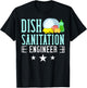 Dishwasher Dishwashing Gift Job Dish Washing T-Shirt - T-Shirt | Black