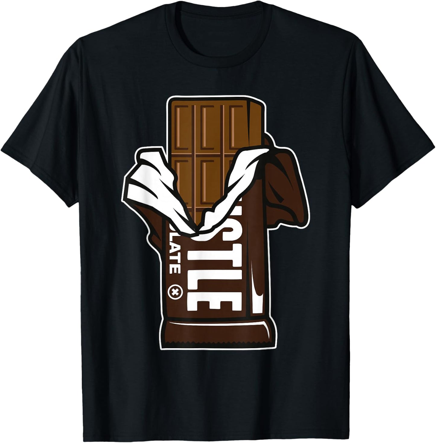 Chocolate bar. T-Shirt - T-Shirt | Black