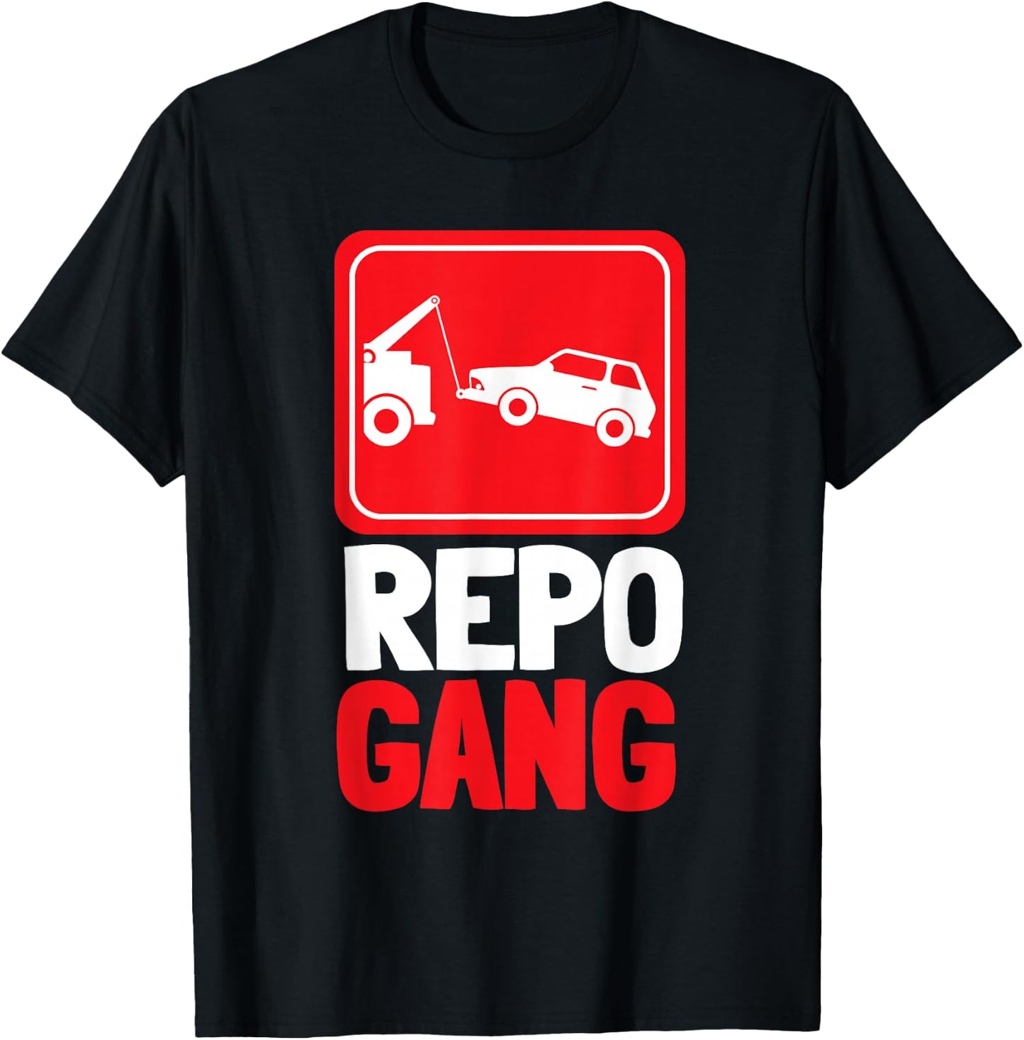 Repo Agent Repoman And Repossession Agent T-Shirt - T-Shirt | Black