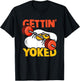 Weightlifter Getting Yoked Training Funny Bodybuilding Gym T-Shirt - T-Shirt | Black