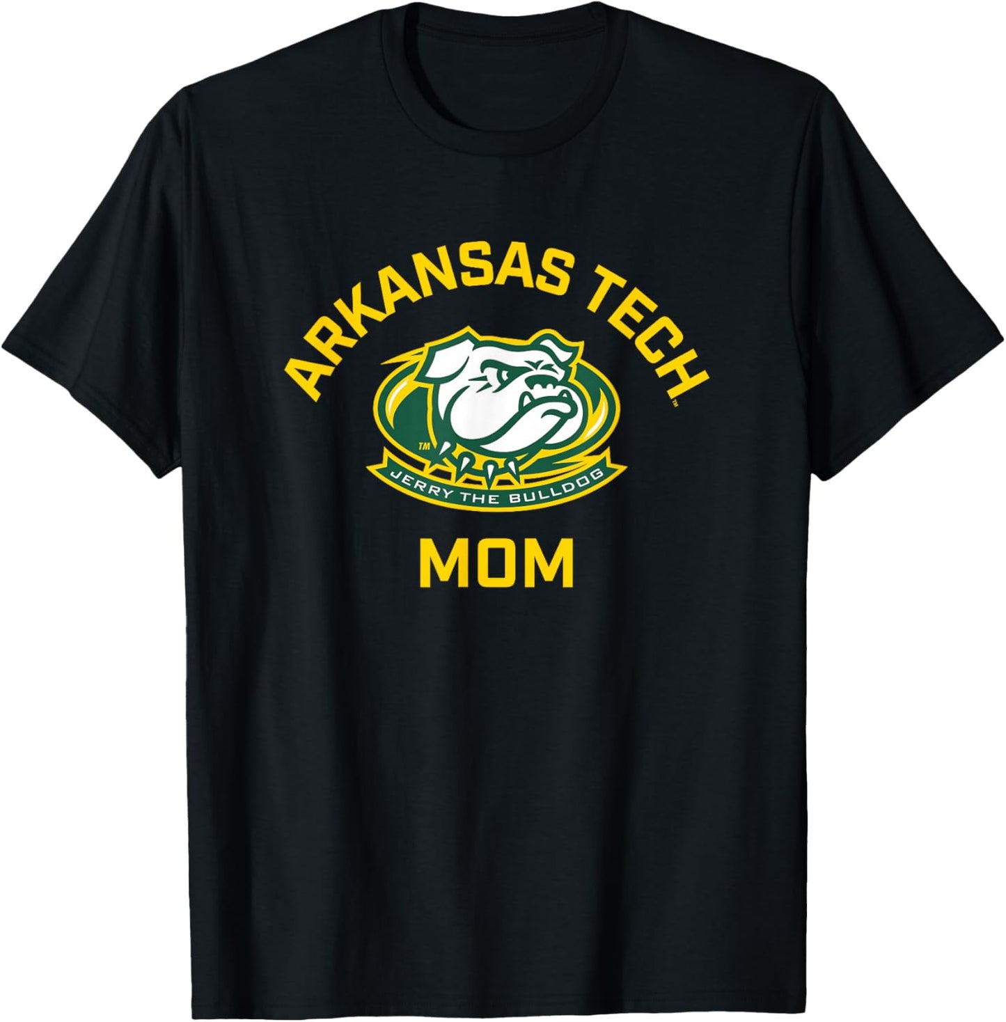 Arkansas Tech University ATU Wonder Boys Arched Mom T-Shirt - T-Shirt | Black