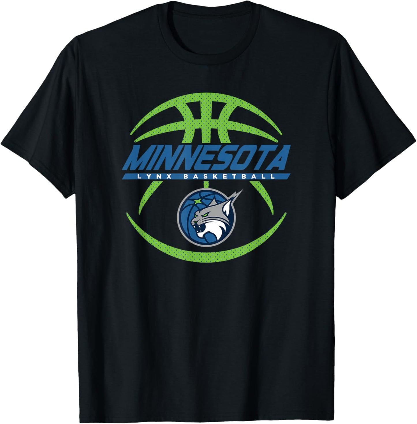 WNBA Minnesota Lynx The Rock T-Shirt - T-Shirt | Black
