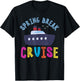 Spring Break Cruise 2024 Kids Boy Girl Family Vacation Trip T-Shirt - T-Shirt | Black