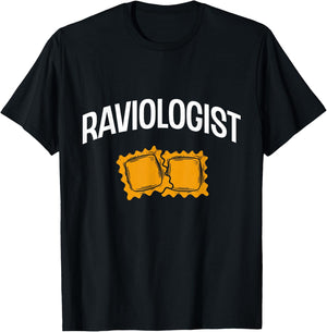 Raviologist Pasta Noodles Raviolis Lovers Ravioli T-Shirt - T-Shirt | Black