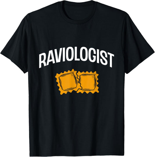 Raviologist Pasta Noodles Raviolis Lovers Ravioli T-Shirt - T-Shirt | Black