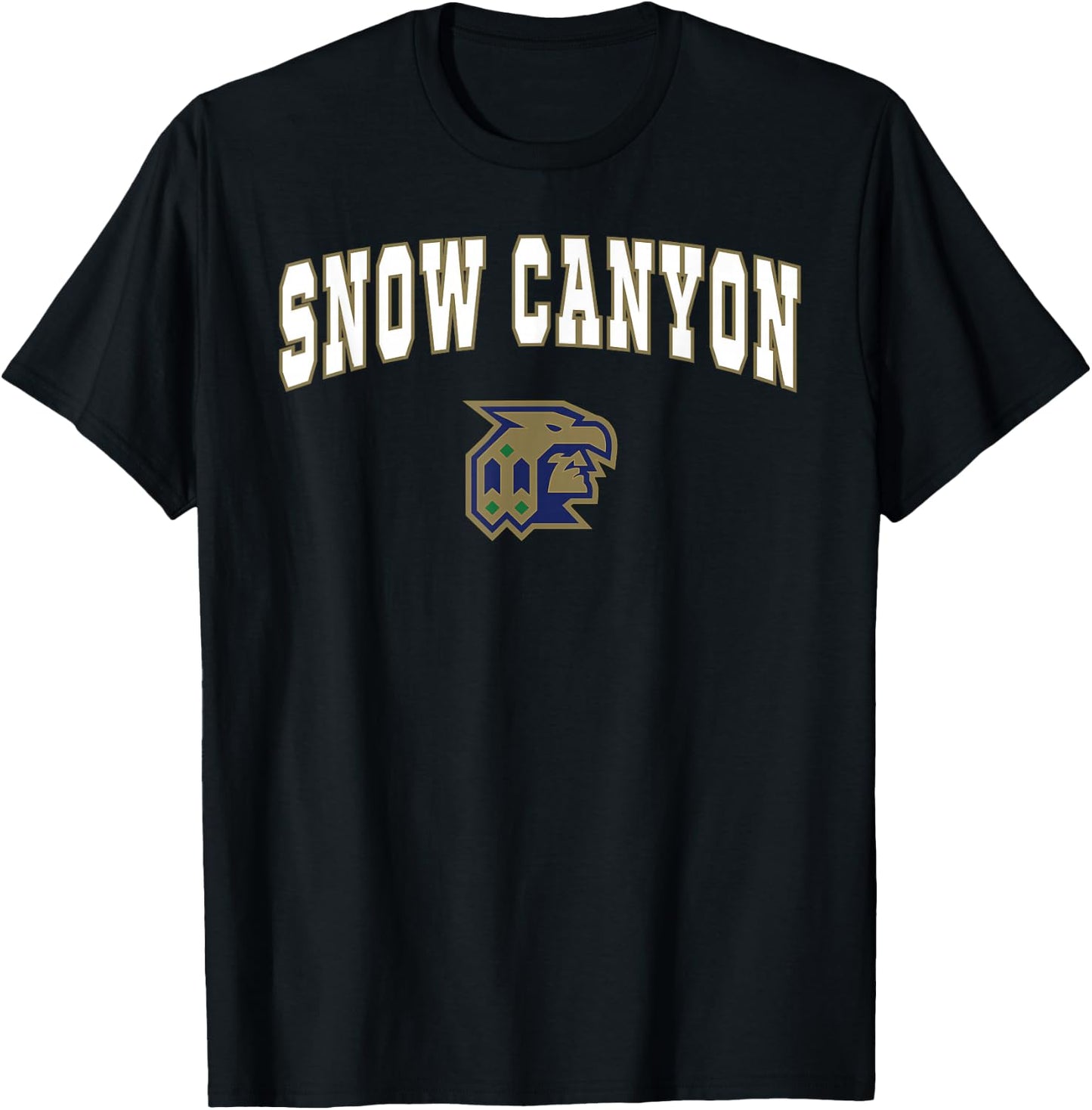 Snow Canyon High School Warriors T-Shirt - T-Shirt | Black