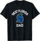 University of West Florida UWF Argonauts Arched Dad T-Shirt - T-Shirt | Black