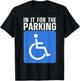 Funny Wheelchair Design Women Disability Handicapped T-Shirt - T-Shirt | Black