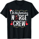 Christmas Nurse Nursing School RN Nurse Practitioner Gift T-Shirt - T-Shirt | Black
