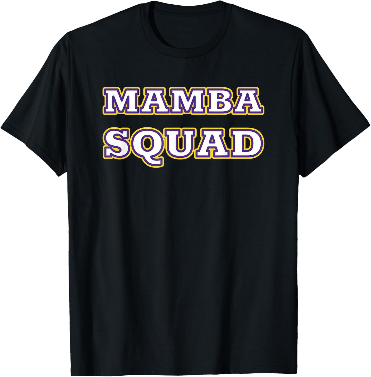 Mamba Squad funny Clothing for Snake Lover T-Shirt - T-Shirt | Black