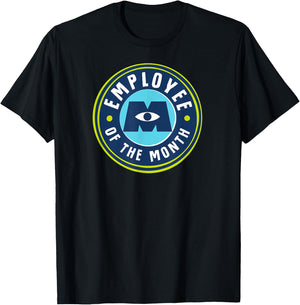 Disney and Pixar’s Monsters At Work Employee of the Month T-Shirt - T-Shirt | Black