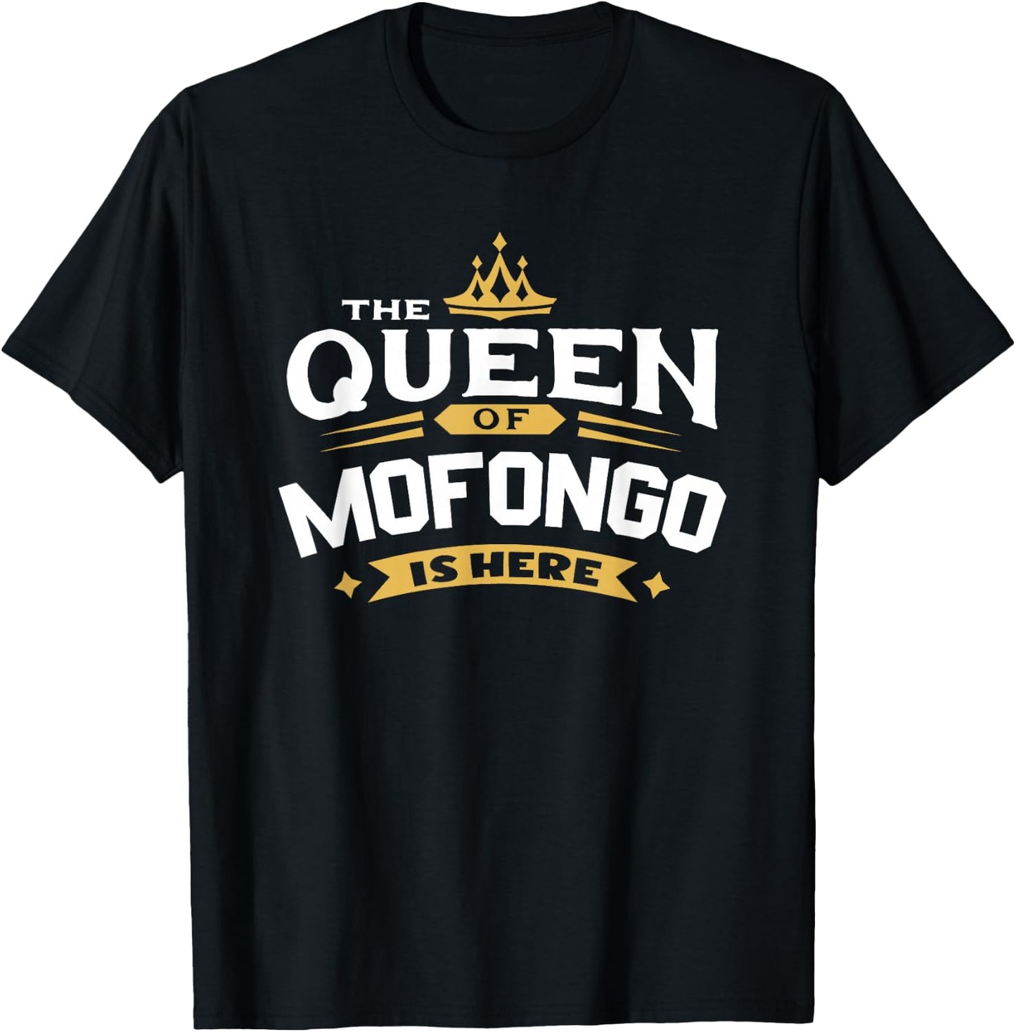 The Queen Of Mofongo T-Shirt - T-Shirt | Black