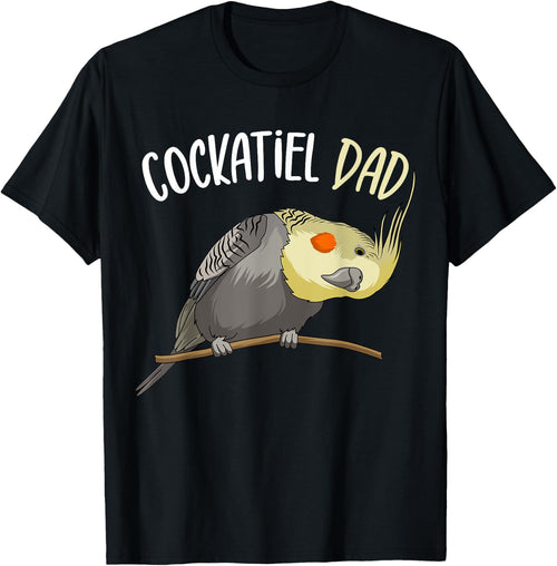 Cockatiel Dad Funny Bird Lover Men