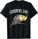 Cockatiel Dad Funny Bird Lover Men T-Shirt - T-Shirt | Black