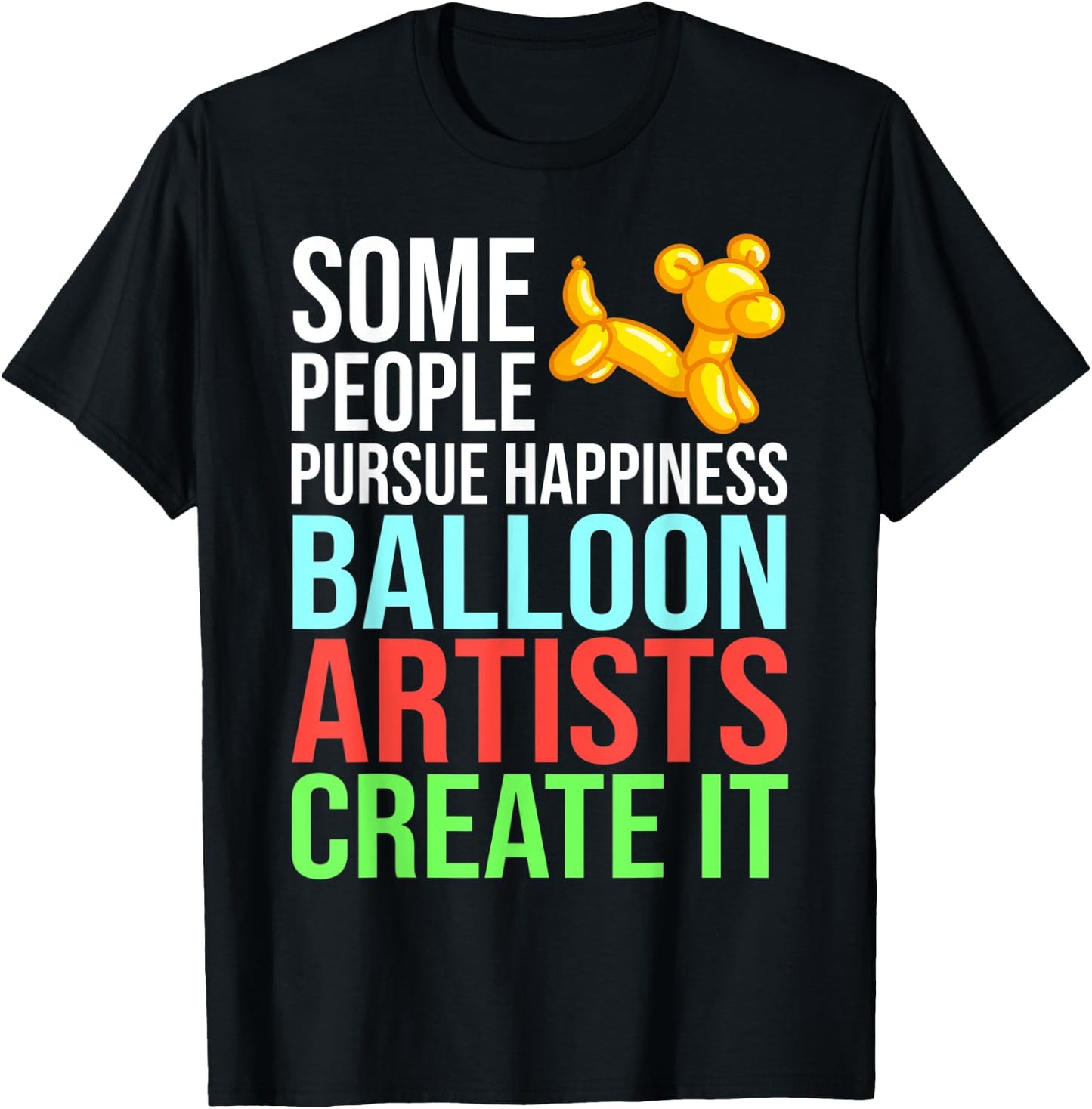 Balloon Animal Artist Twister Twisting T-Shirt - T-Shirt | Black