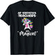 Unicorn Girl AP Statistic Teacher Gift Love Awesome Funny T-Shirt - T-Shirt | Black