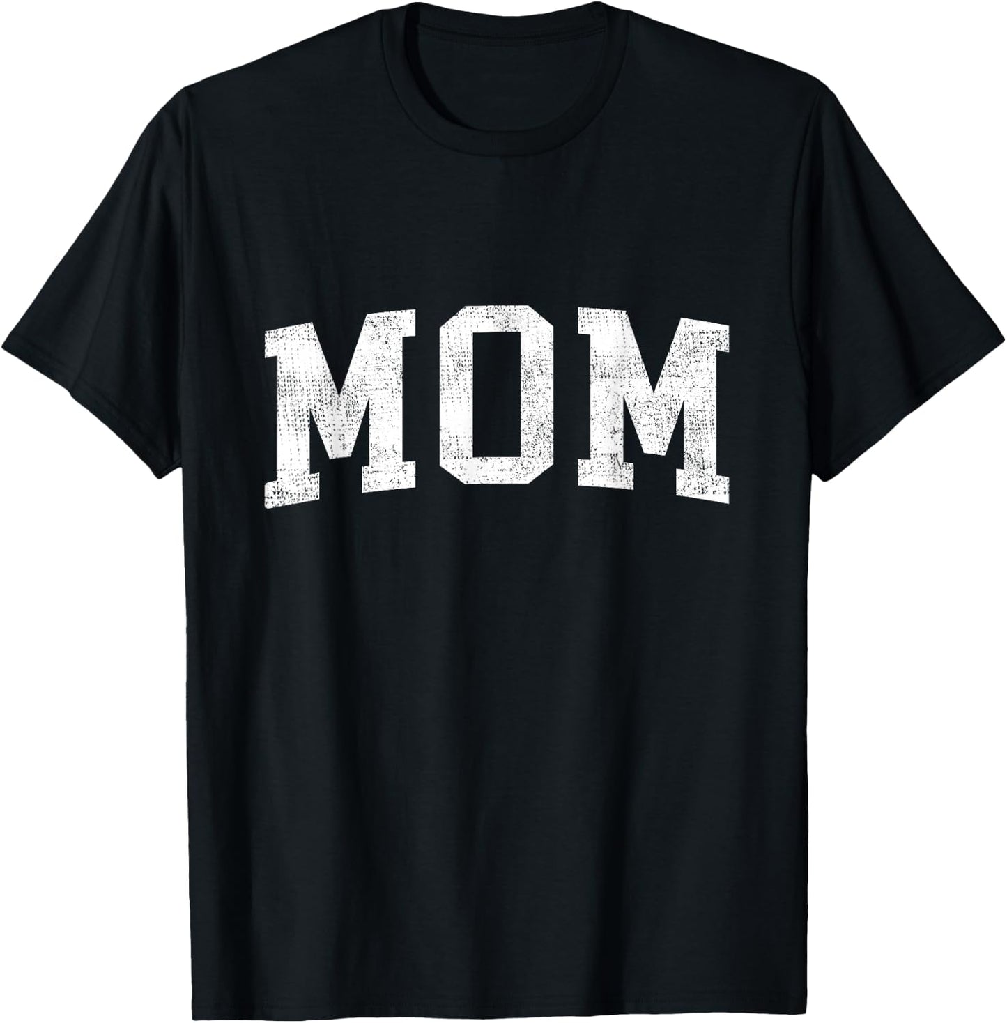 Mom Classic Bold Font Mommy Birthday Gift T-Shirt - T-Shirt | Black