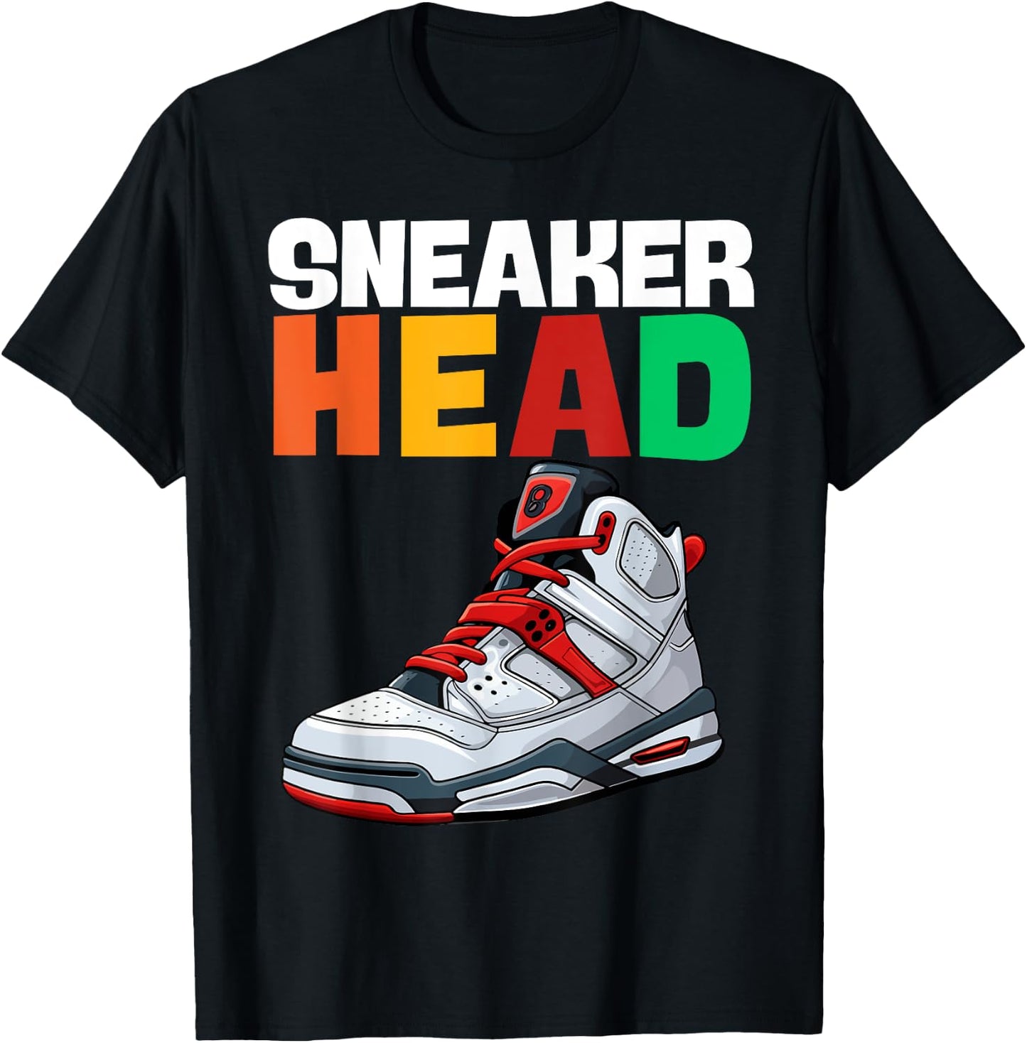 Sneaker Heads Sneaker Lover T-Shirt - T-Shirt | Black
