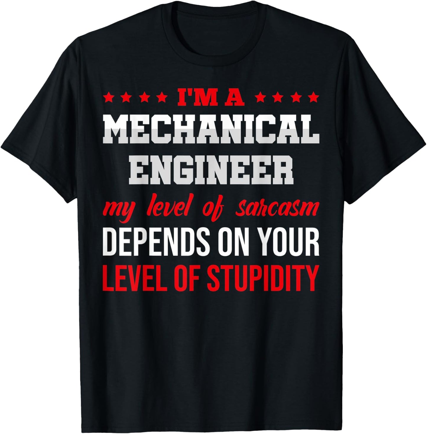 I'm A Mechanical Engineer Graduation Mechanical Engineers T-Shirt - T-Shirt | Black