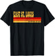 EAST ST LOUIS Illinois City Vintage Roots Retro 70s 80s T-Shirt - T-Shirt | Black