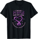 I Wear Purple For My Son for Overdose Awareness T-Shirt - T-Shirt | Black