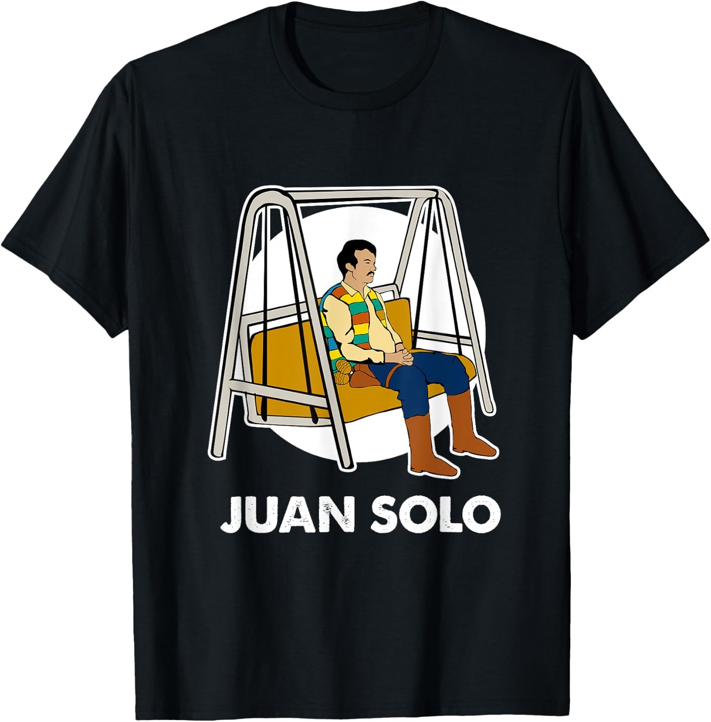 Juan Solo Funny Cinco de Mayo Mexican Latin Fiesta T-Shirt - T-Shirt | Black