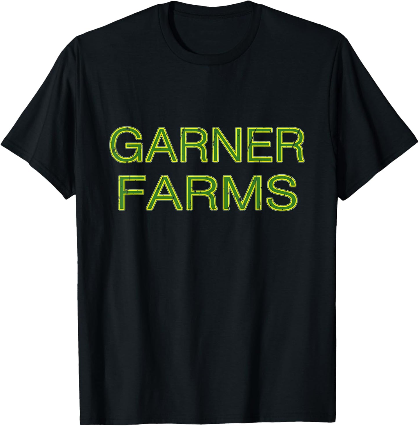 GARNER Farms Squad Family Reunion Last Name Team T-Shirt - T-Shirt | Black