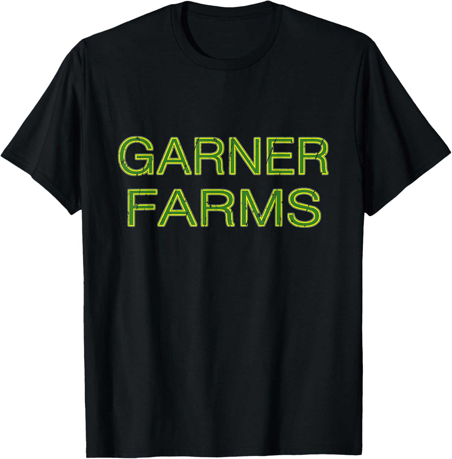 GARNER Farms Squad Family Reunion Last Name Team T-Shirt - T-Shirt | Black