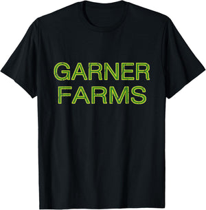 GARNER Farms Squad Family Reunion Last Name Team T-Shirt - T-Shirt | Black