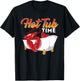 Hot Tub Time - Funny Lobster Shrimps Crawfish Crab Seafood T-Shirt - T-Shirt | Black