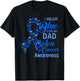 I wear Blue for my Dad Colon Cancer Awareness T-Shirt - T-Shirt | Black
