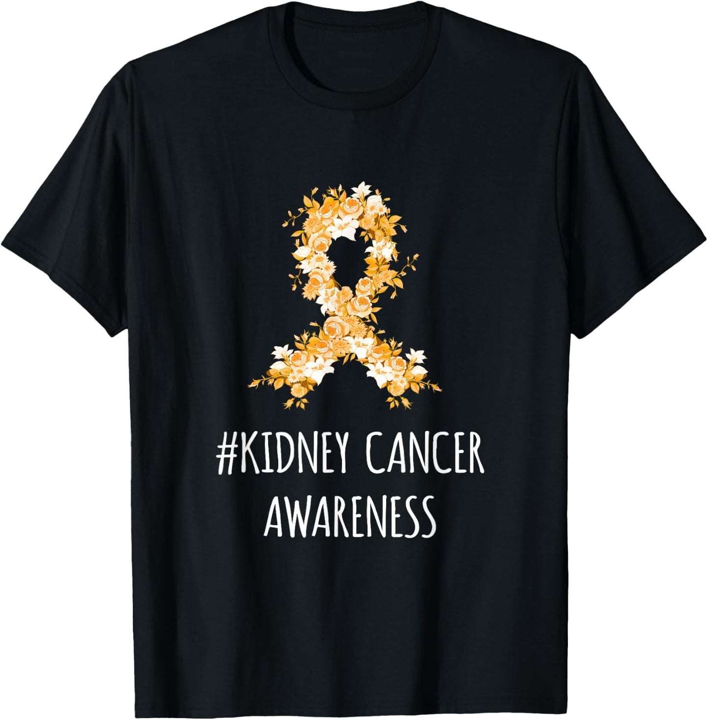 Kidney Cancer Awareness Shirt | Kidney Cancer T-Shirt - T-Shirt | Black
