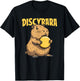Discybara Golf Frisbee Outdoor Sport - Disc Capybara T-Shirt - T-Shirt | Black