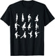 The Ministry of Silly Walks Vintage Evolution T-Shirt - T-Shirt | Black