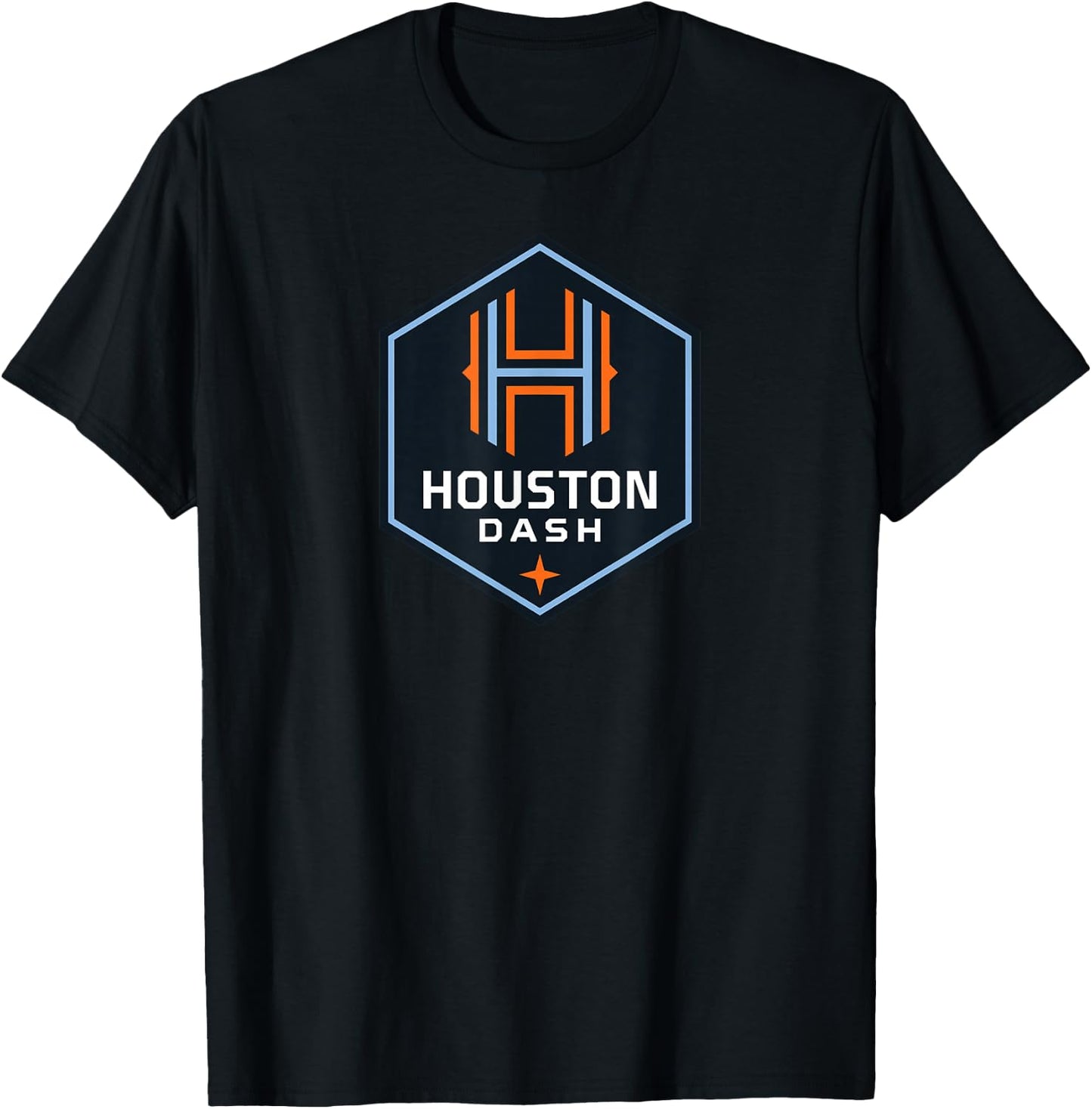 NWSL Houston Dash T-Shirt - T-Shirt | Black