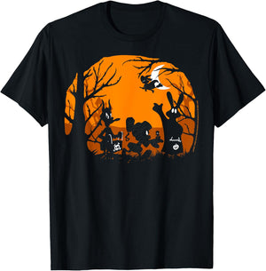 Looney Tunes Halloween Trick Or Treating T-Shirt - T-Shirt | Black