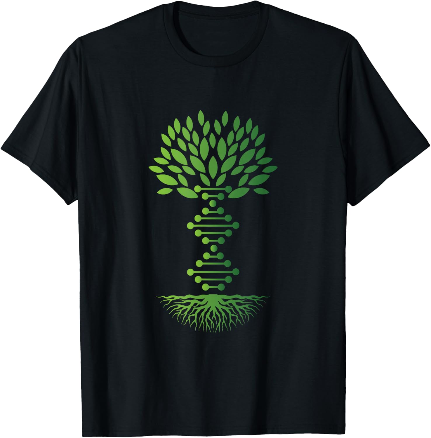 Genealogin Genealogy DNA tree ancestry historian T-Shirt - T-Shirt | Black