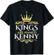 Kings Are Named Kenny T-Shirt - T-Shirt | Black